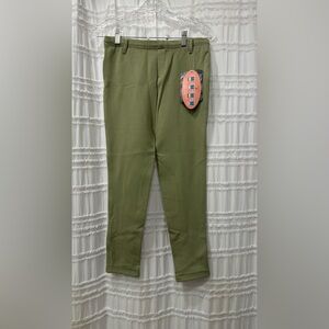 Devon-aire children Large 14-16 pull on khaki breech riding pants cotton new